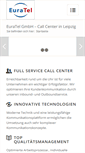 Mobile Screenshot of euratel.de