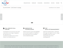 Tablet Screenshot of euratel.de